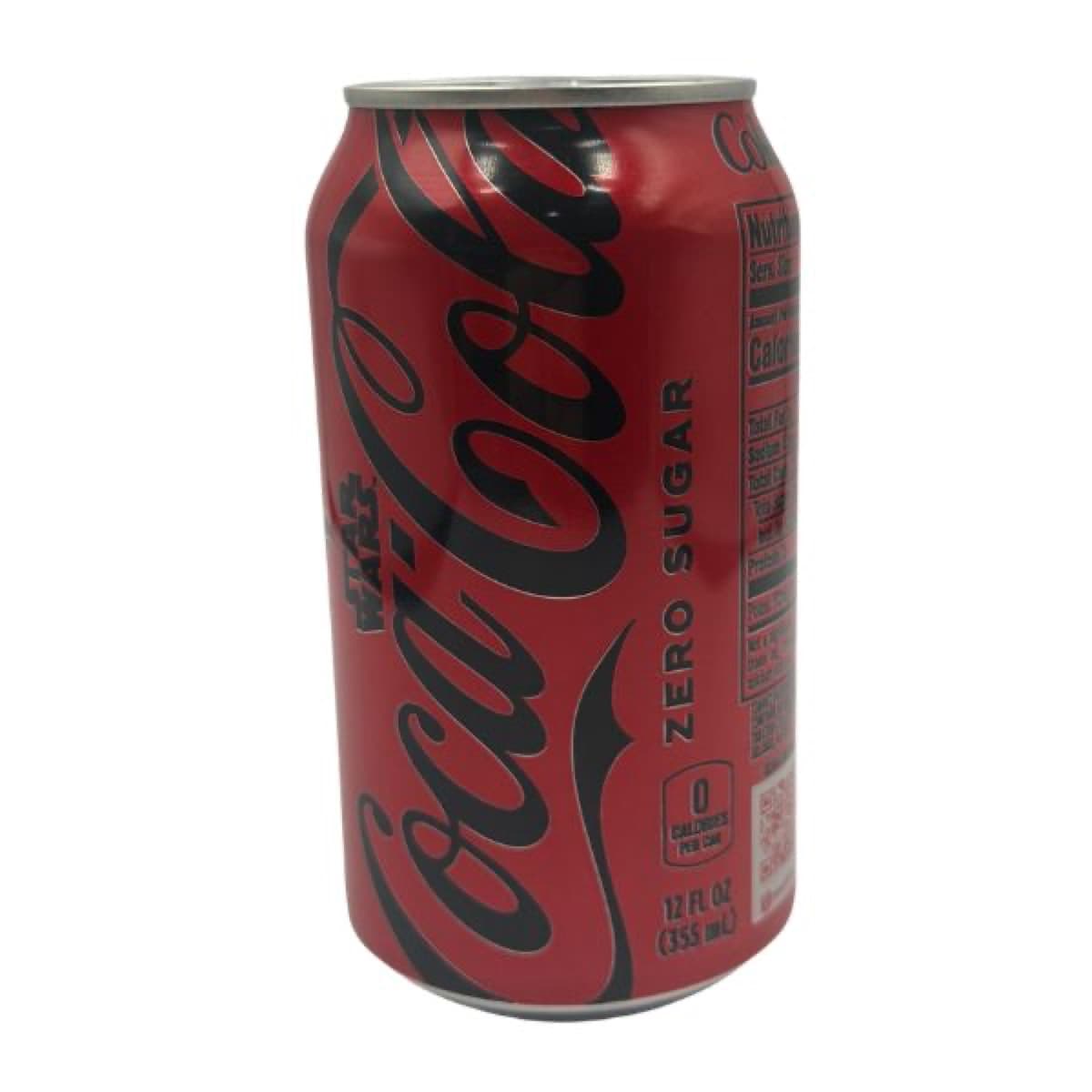 Can of Coca Cola Zero Sugar